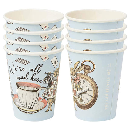 Talking Tables Blue Alice in Wonderland Paper Tabl