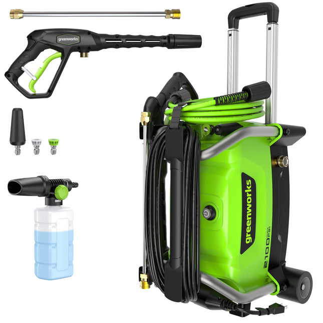 Greenworks 2100 PSI (SGS Certified) 1.2 GPM 13Amp 