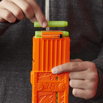 Revoltinator Nerf Zombie Strike Toy Blaster with motorized Lights Sounds & 18 Official Darts for Kids, Teens, & Adults