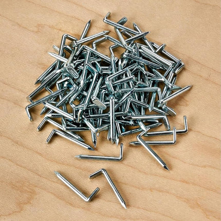 Metal Magery Danish Cord Nails with Loop End L Shaped Nail Pack of 100