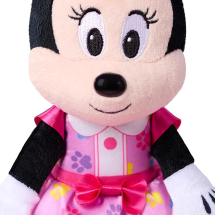 Just Play Minnie Mouse Small Plush - Pet Hotel Minnie, Kids Toys for Ages 2 Up