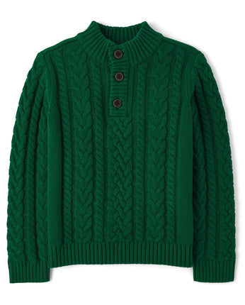 Gymboree Baby Boys' and Toddler Long Sleeve Cable 