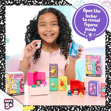 Disney Doorables Academy Surprise Locker 3 Pack, Collectible Figure Set, Styles May Vary, Kids Toys for Ages 5 Up by Just Play