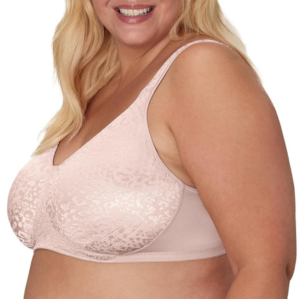 Playtex Women's 18-Hour Wireless 4745, Ultimate Lift Full-Coverage Bra, Single Or 2-Pack, Everyday Beige, 42DD