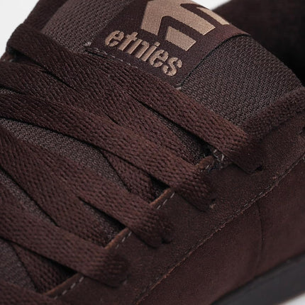Etnies Kingpin - Classic Skate Heritage Fashion Style with on-Trend Puffy Look, Reinforced Cupsole - Brown/Black/Tan - 11