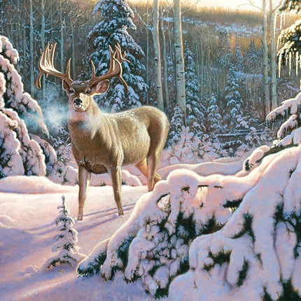 Buffalo Games - Hayden Lambson - Walking in a Winter Wonderland - 1000 Piece Jigsaw Puzzle for Adults Challenging Puzzle Perfect for Game Nights - Finished Puzzle Size is 26.75 x 19.75