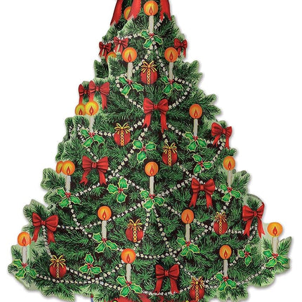 3-D Christmas Tree Centrepiece