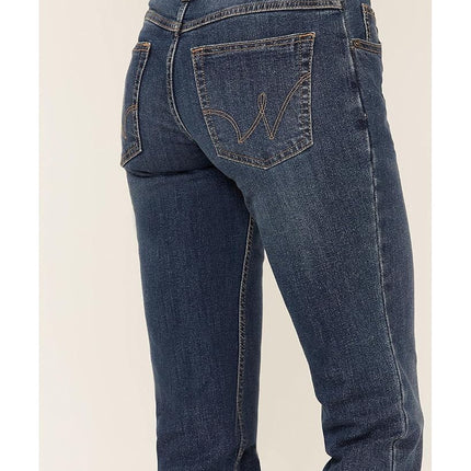 Wrangler Women's Western Stretch Boot Cut Jean, Kora, 11