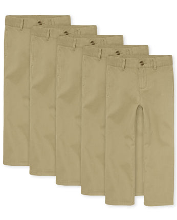 The Children's Place Boys' Stretch Chino Pants, Fl