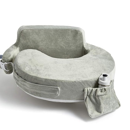 My Brest Friend Super Deluxe Breastfeeding Pillow, Platinum 1 Count (Pack of 1)
