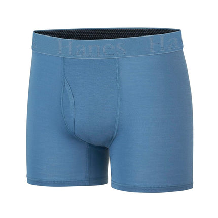 Hanes Ultimate Originals Caleçons Boxer Ultimate Supersoft pour Garçon, Couleurs Assorties, Paquet de 5, Rouge/Bleu/Noir Paquet de 5, Très Grand