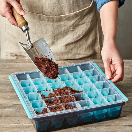 Burpee SuperSeed Seed Starting Tray | 36 Cell Reusable Seed Starter Tray | for Starting Vegetable, Flower & Herb Seeds | Indoor Grow Kit for Plant Seedlings | for Germination Success
