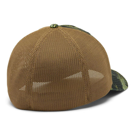 Columbia Unisex-Adult Mesh Ball Cap, Antique Moss/Delta/Greenscape Geo Fern, S