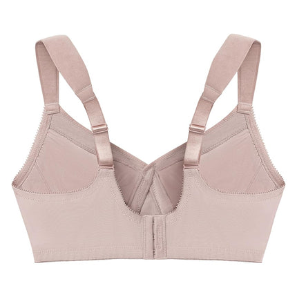 Glamorise MagicLift Seamless T-Shirt Wirefree Bra 1080 (Women's & Women's Plus) Taupe