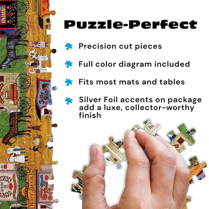 Buffalo Games - Silver Select - Charles Wysocki - Storin' Up - 1000 Piece Jigsaw Puzzle for Adults Challenging Puzzle Perfect for Game Nights