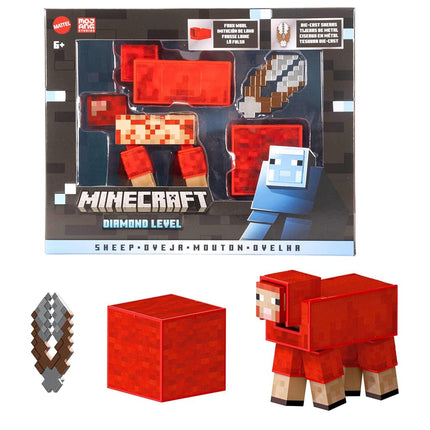 Mattel Minecraft Diamond Level Sheep Action Figure