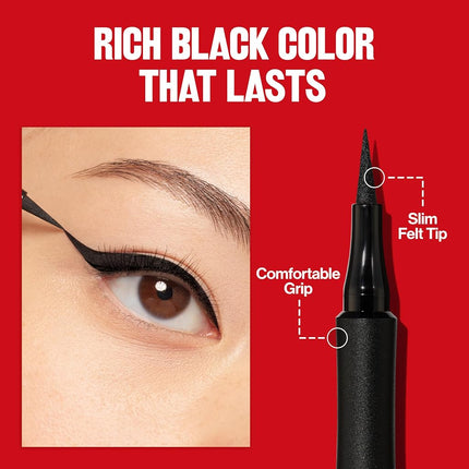 Revlon Colorstay Liquid Classic Tip Eye Pen, Blackest Black, 0.056 Ounce