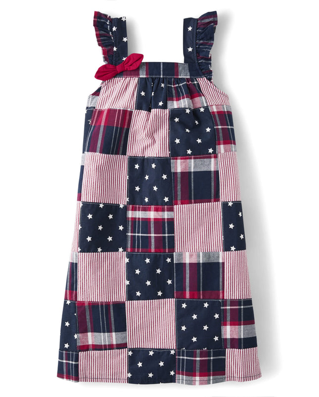Gymboree Girls' and Toddler Flutter Sleeve Dress, 
