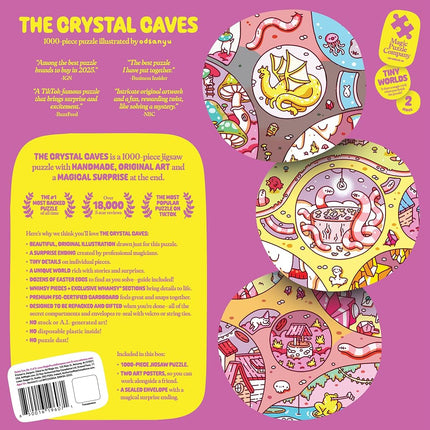 The Crystal Caves • 1000 Piece Jigsaw Puzzle from The Magic Puzzle Company • Series Two