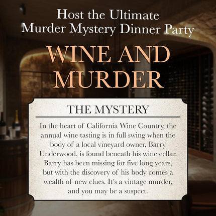 Murder Mystery Party, A Taste for Wine & Murder