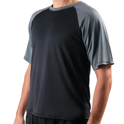 Kanu Surf Mens Short Sleeve UPF 50 Swim Shirt Rash