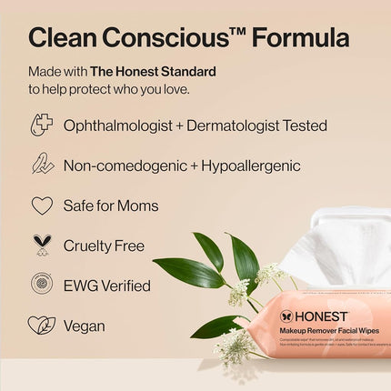 Makeup Removal Wipes 3 Pack Grape Seed Olive Oil Paraben Free Synthetic Fragrance Free Dermatologically Tested Cruelty Free 30 Pack
