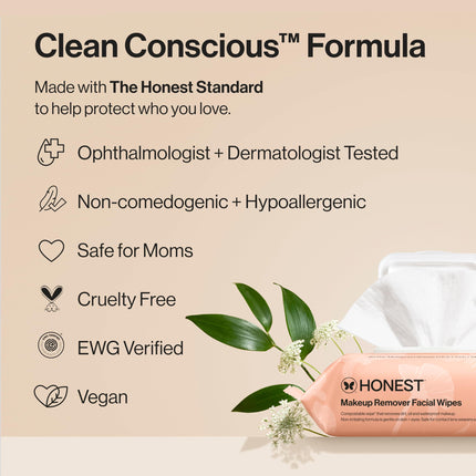 Makeup Removal Wipes 3 Pack Grape Seed Olive Oil Paraben Free Synthetic Fragrance Free Dermatologically Tested Cruelty Free 30 Pack