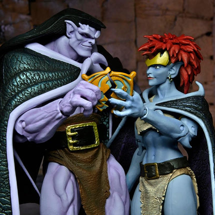NECA Collectible 2-Pack Gargoyles: Vows Ultimate 7" Scale Action Figures - Goliath and Demona