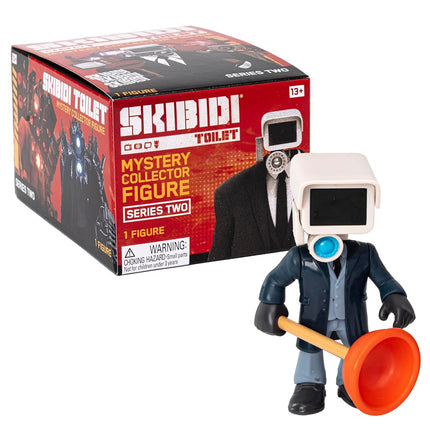 SKIBIDI TOILET Mystery Figure Collector Series 2, Collectible Figures, YouTube Animation Sensation, Officially Licensed Toilet Merch
