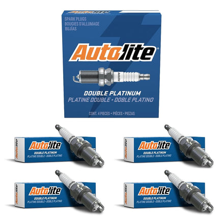 Autolite APP5364-4PK Double Platinum Spark Plug, P
