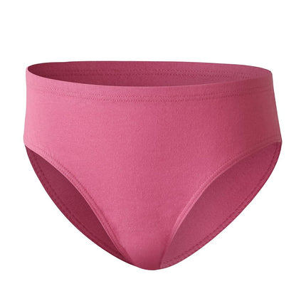 Hanes Ultimate Culottes pour filles, Coton biologique 100% pur confort, Slips et shortys, Paquet de 8, Shorty - Rose bleu uni et motifs, 6