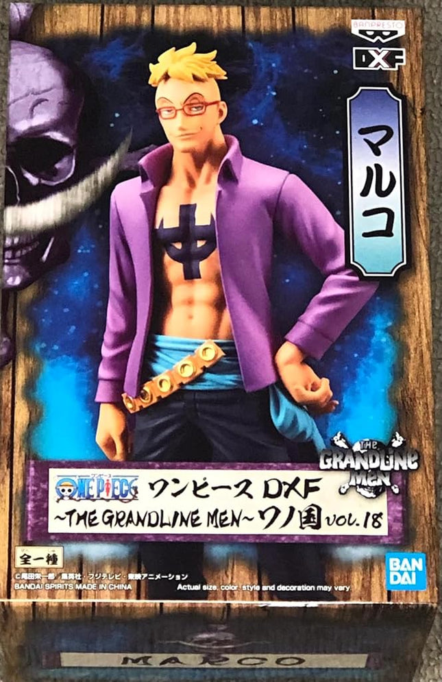 Banpresto ONE PIECE - Marco - Figurine DXF The Grandline Men 17cm