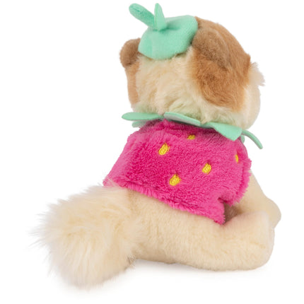 GUND Boo, The World's Cutest Dog Strawberry Plush Toy, Pomeranian Stuffed Animal for Ages 1 and Up, Spring Decor, 12.7 cm