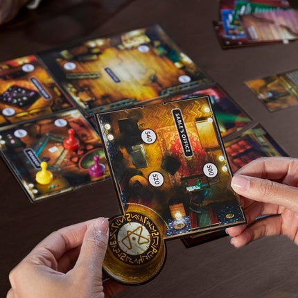 Clue Escape: The Illusionist�s Club Board Game | Escape Room Family Game | 1-Time Solve Mystery | Ages 10+ | 1-6 Players | Difficulty 4 | 90 - 120 Mins.