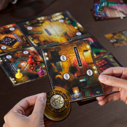 Clue Escape: The Illusionist�s Club Board Game | Escape Room Family Game | 1-Time Solve Mystery | Ages 10+ | 1-6 Players | Difficulty 4 | 90 - 120 Mins.