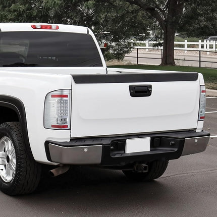 DNA MOTORING TL-CSIL07-LED-CH-CL LED Tail Light Assembly Driver & Passenger Side [Compatible with 07-14 Chevy Silverado 1500 2500 HD 3500 HD]