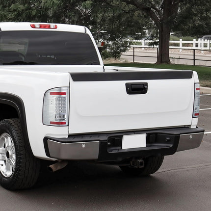 DNA MOTORING TL-CSIL07-LED-CH-CL LED Tail Light Assembly Driver & Passenger Side [Compatible with 07-14 Chevy Silverado 1500 2500 HD 3500 HD]