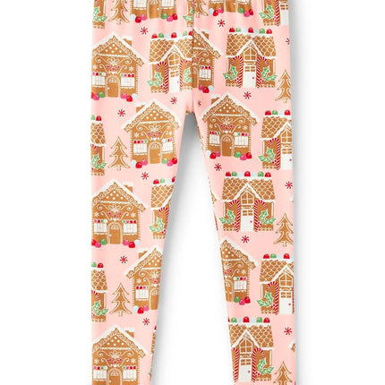 Gymboree Girls' and Toddler Pattern Leggings, Ginger House, 12-18 Months