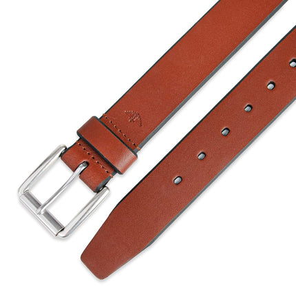 Dockers Men's Everyday Casual Belt-Regular and Big & Tall Sizing, Tan, 34