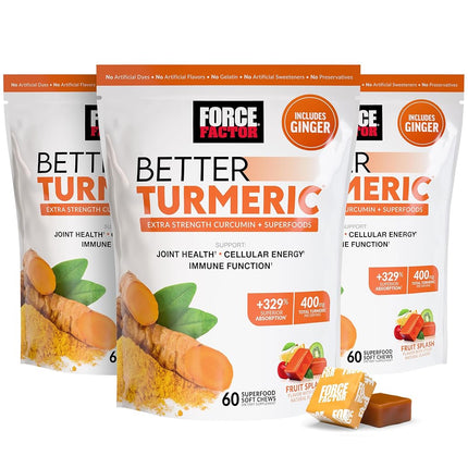 Better Turmeric 3-Pack Inflammation Supplement for
