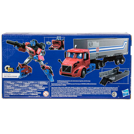 Hasbro Transformers Generations Leader Class figurine Volvo VNR 300 Optimus Prime 18 cm
