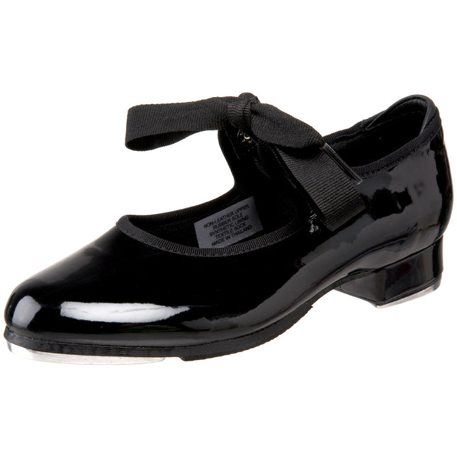 Bloch Dance Girl's Annie Tyette Tap Shoe, Black Pa