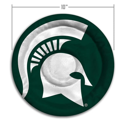YouTheFan NCAA Michigan State Spartans Flimzee Bean-Bag Flying Disc