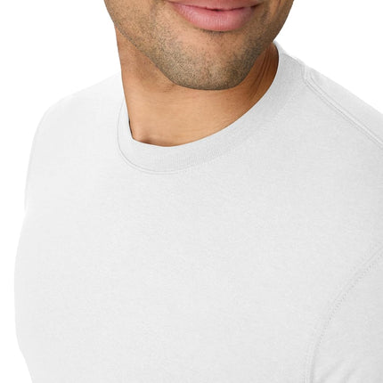Hanes Mens Originals Men's Tri-Blend Long Sleeve T-Shirt, Eco White, XL
