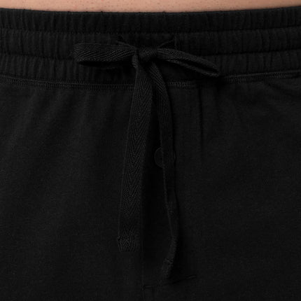 Fruit of the Loom Men's Jersey Knit Jogger Sleep Pant (1 and 2 Packs), Black, X-Large Tall