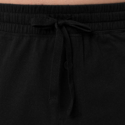 Fruit of the Loom Men's Jersey Knit Jogger Sleep Pant (1 and 2 Packs), Black, X-Large Tall