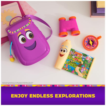 Dora, My Adventure Backpack, with Explorer Accessories‚ A Retractable Map, Toy Binoculars & Compass, Kids Toys for Girls & Boys Ages 3 and Up