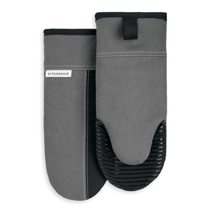 KitchenAid Beacon Two-Tone Non-Slip Oven Mitt Set,