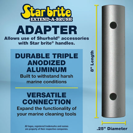 Star brite Shurhold Brush Head Adapter to Starbrite Handle
