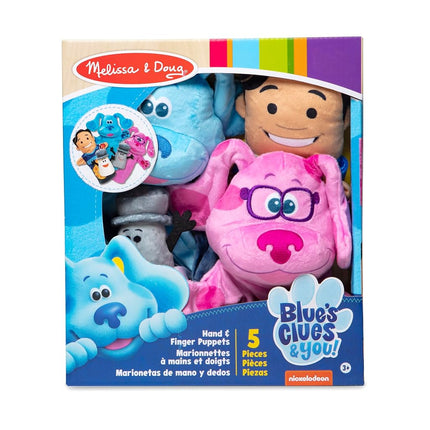 Melissa & Doug Blue's Clues & You! Hand & Finger Puppets, Multicolor, 33013